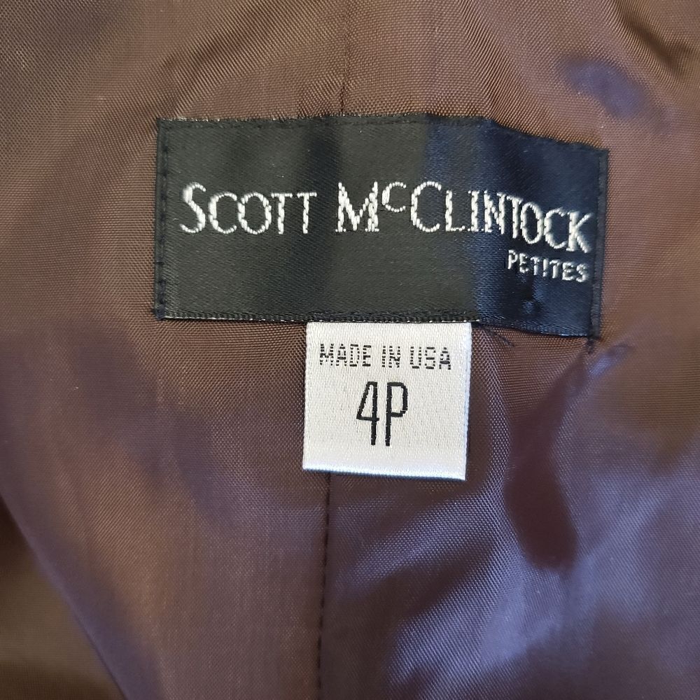 SCOTT/JESSICA MCCLINTOCK Satin Strapless Formal Dress - Picture 9 of 10